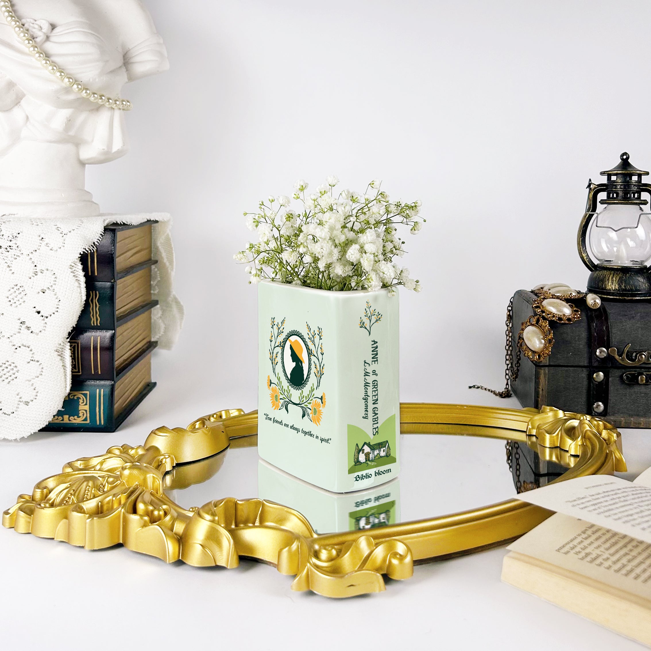 Anne of Green Gables Ceramic Book Vase - Small