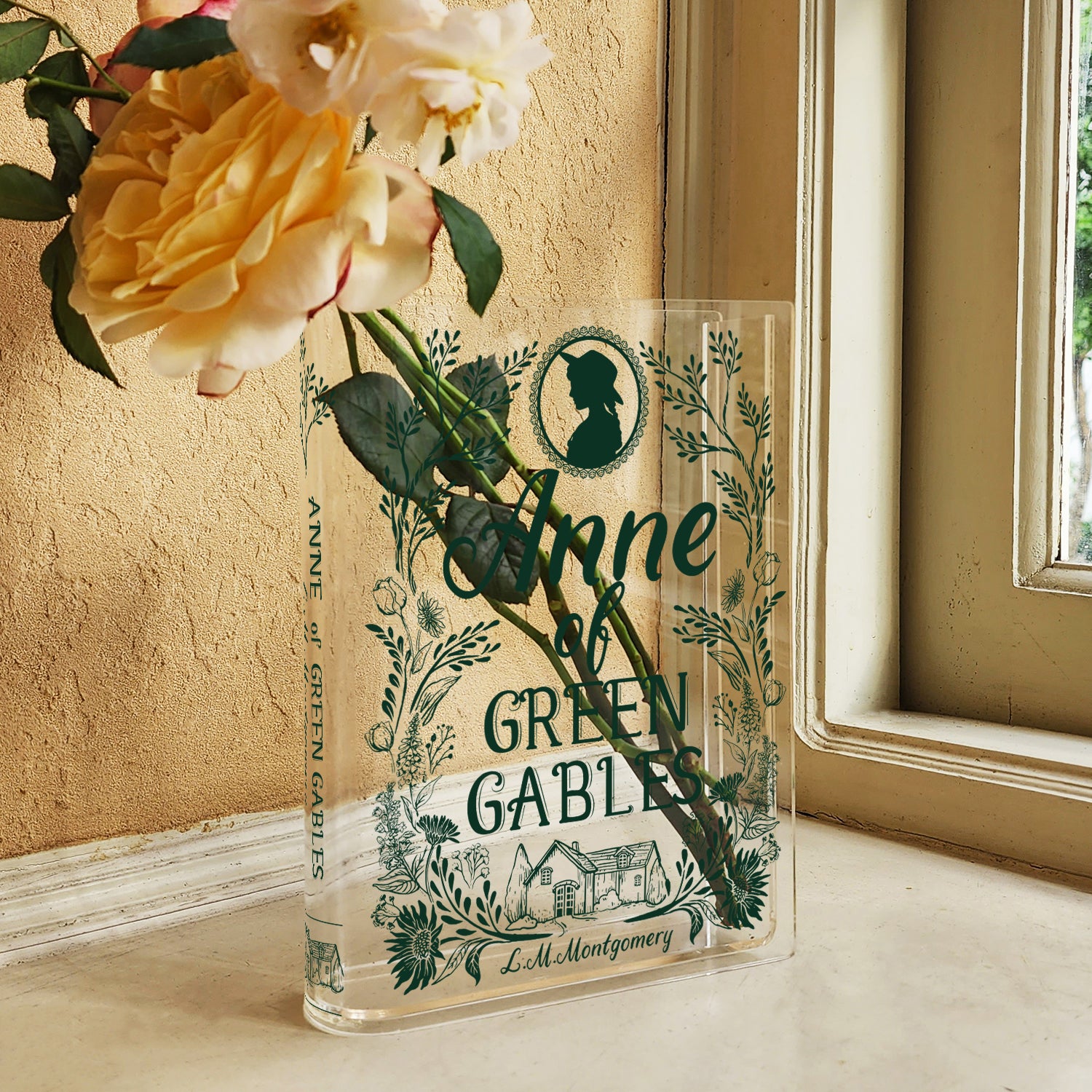 Anne of Green Gables Acrylic Book Vase