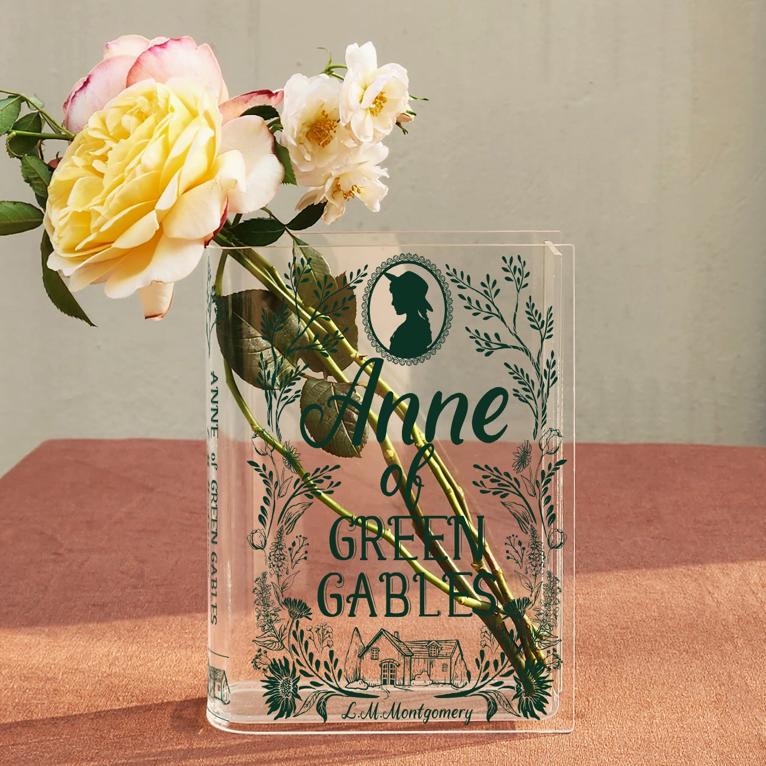 Anne of Green Gables Acrylic Book Vase