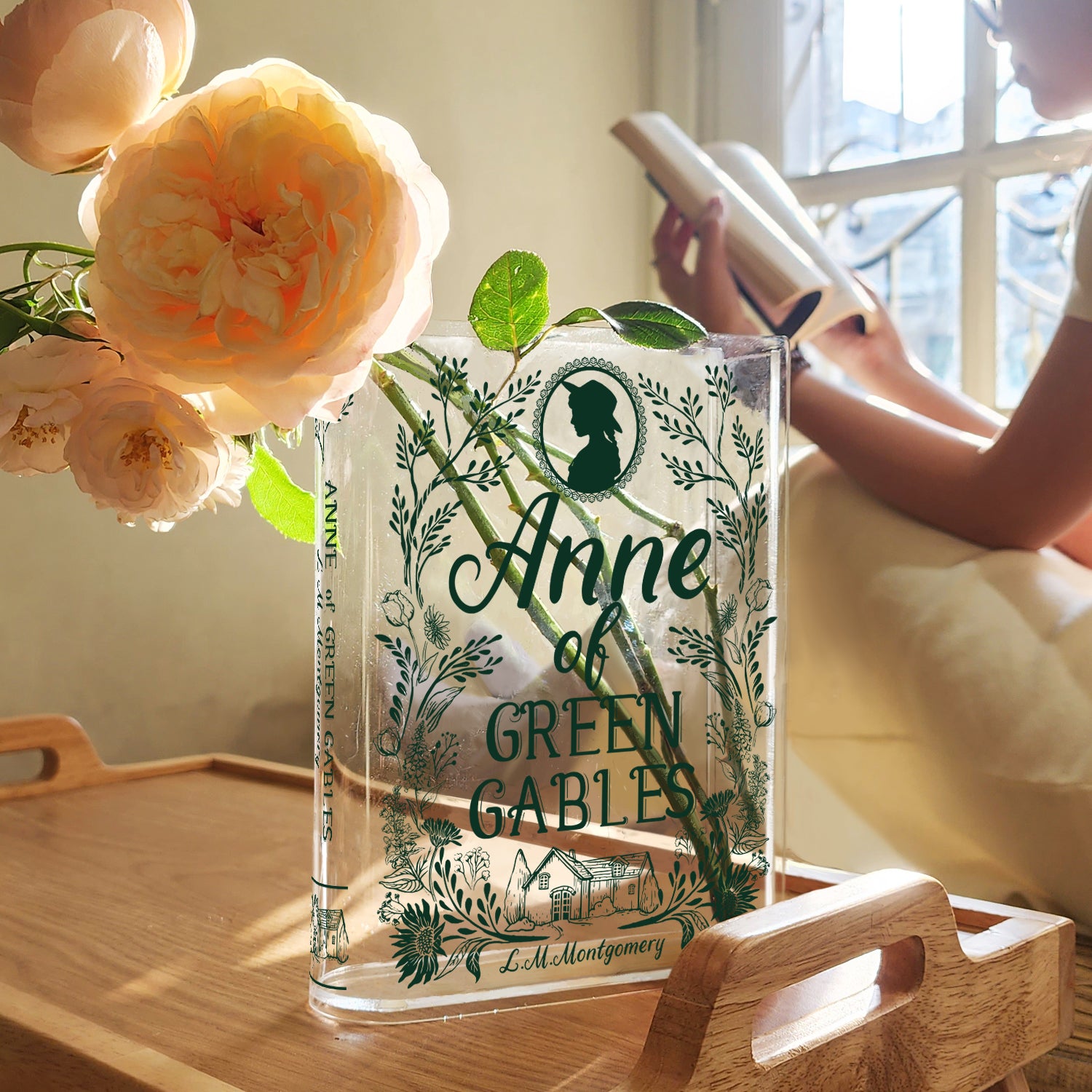 Anne of Green Gables Acrylic Book Vase