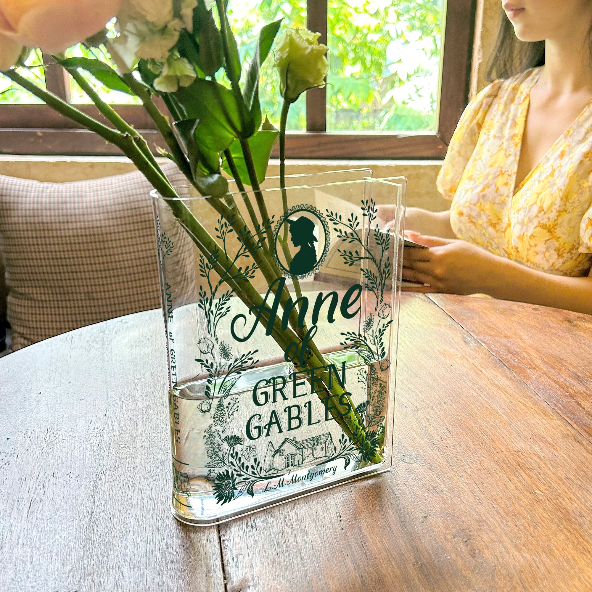 Anne of Green Gables Acrylic Book Vase