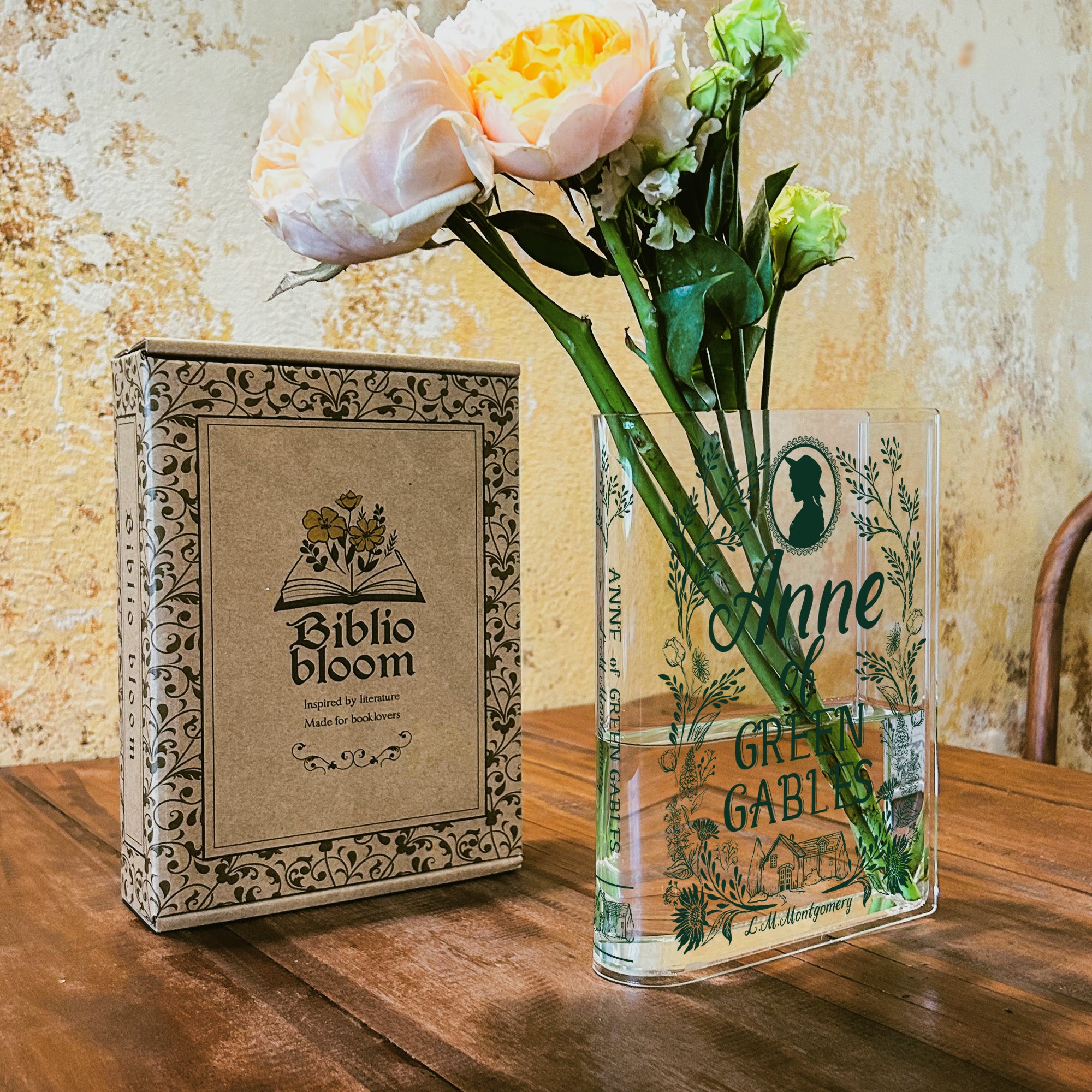 Anne of Green Gables Acrylic Book Vase