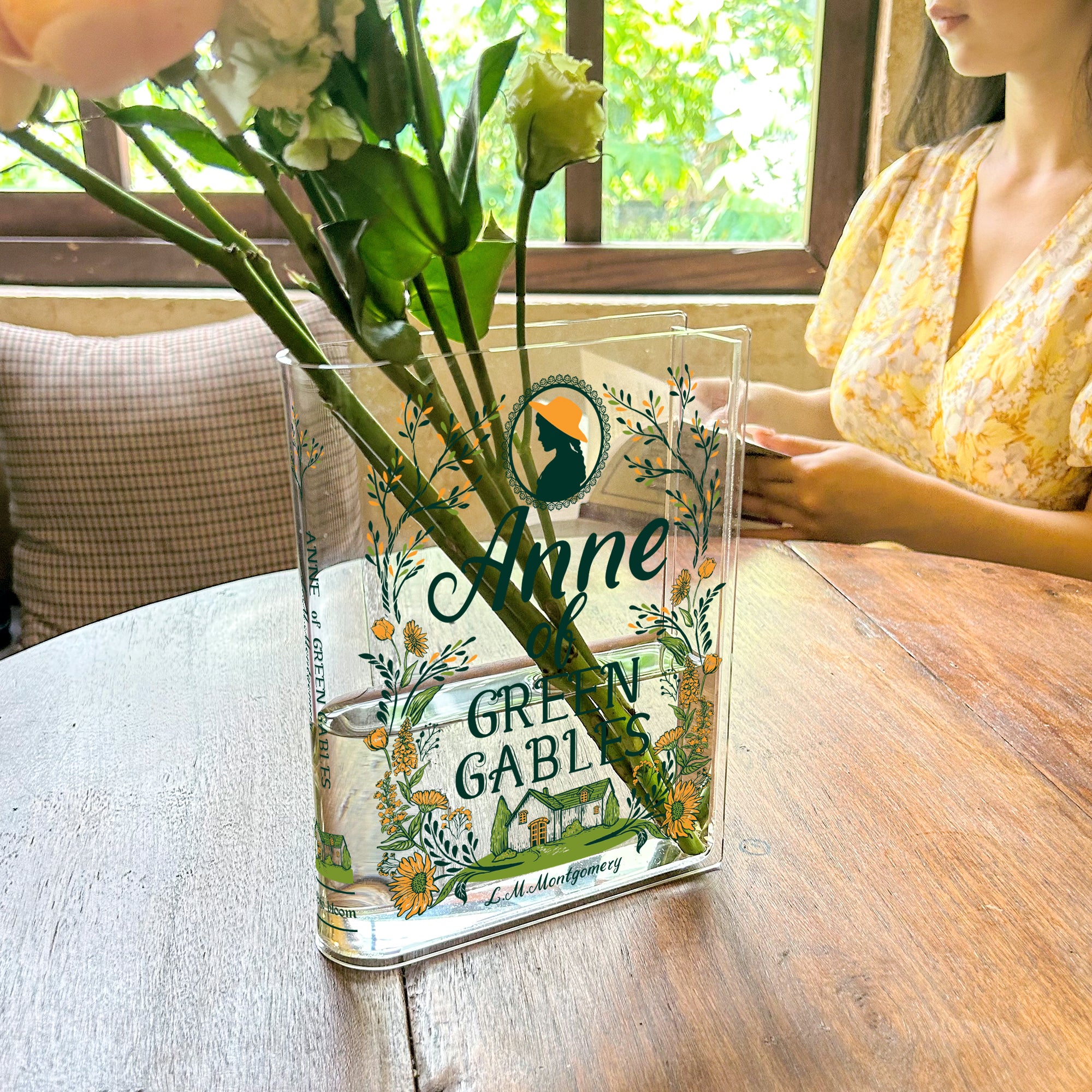 Anne of Green Gables Acrylic Book Vase - II