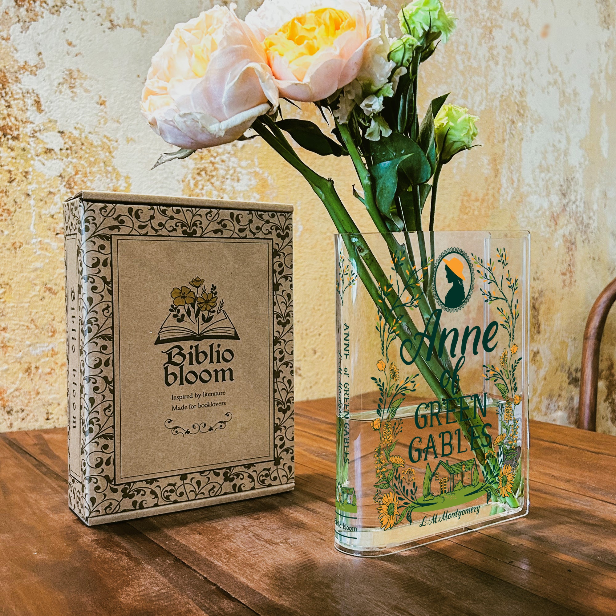 Anne of Green Gables Acrylic Book Vase - II