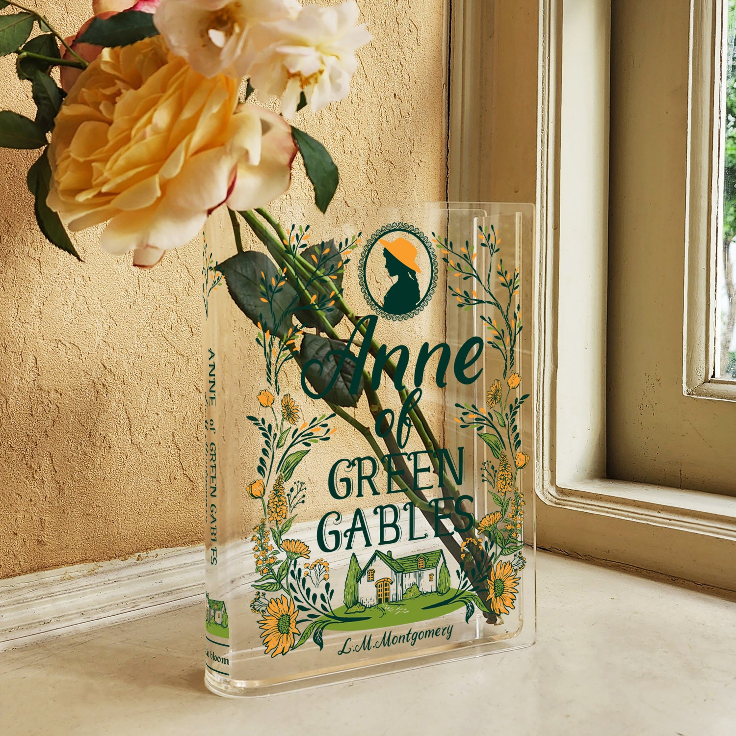 Anne of Green Gables Acrylic Book Vase - II
