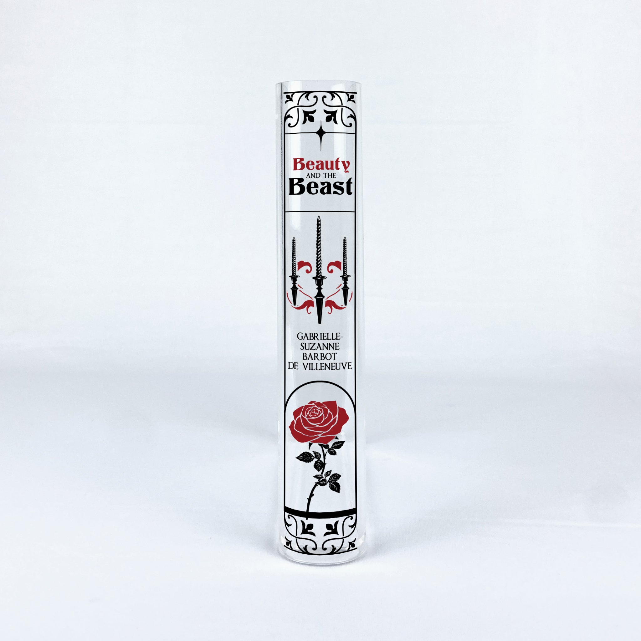 Beauty and the Beast Acrylic Book Vase - II