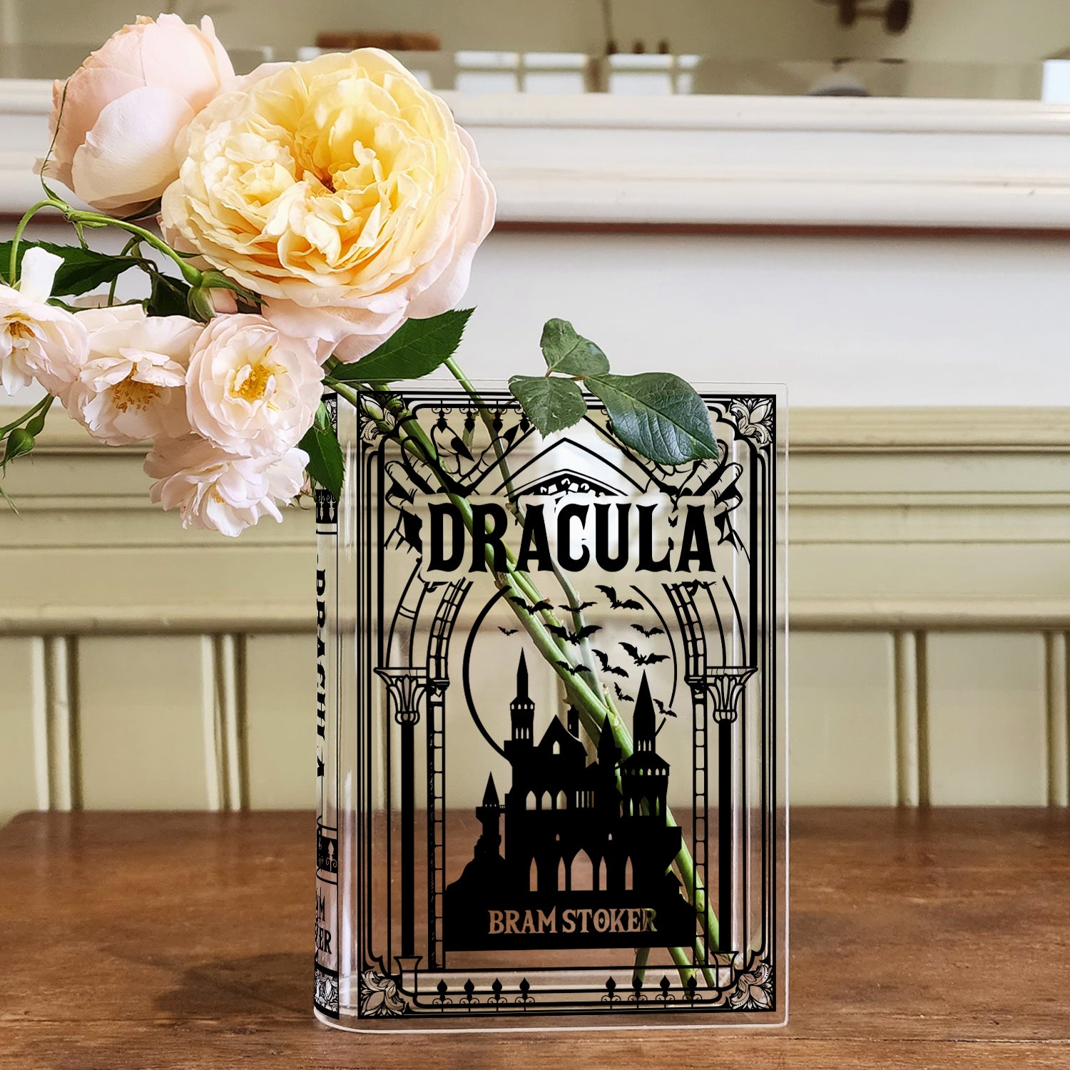 Dracula Acrylic Book Vase - II
