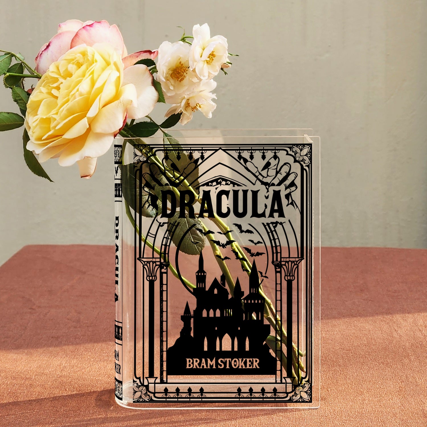 Dracula Acrylic Book Vase - II