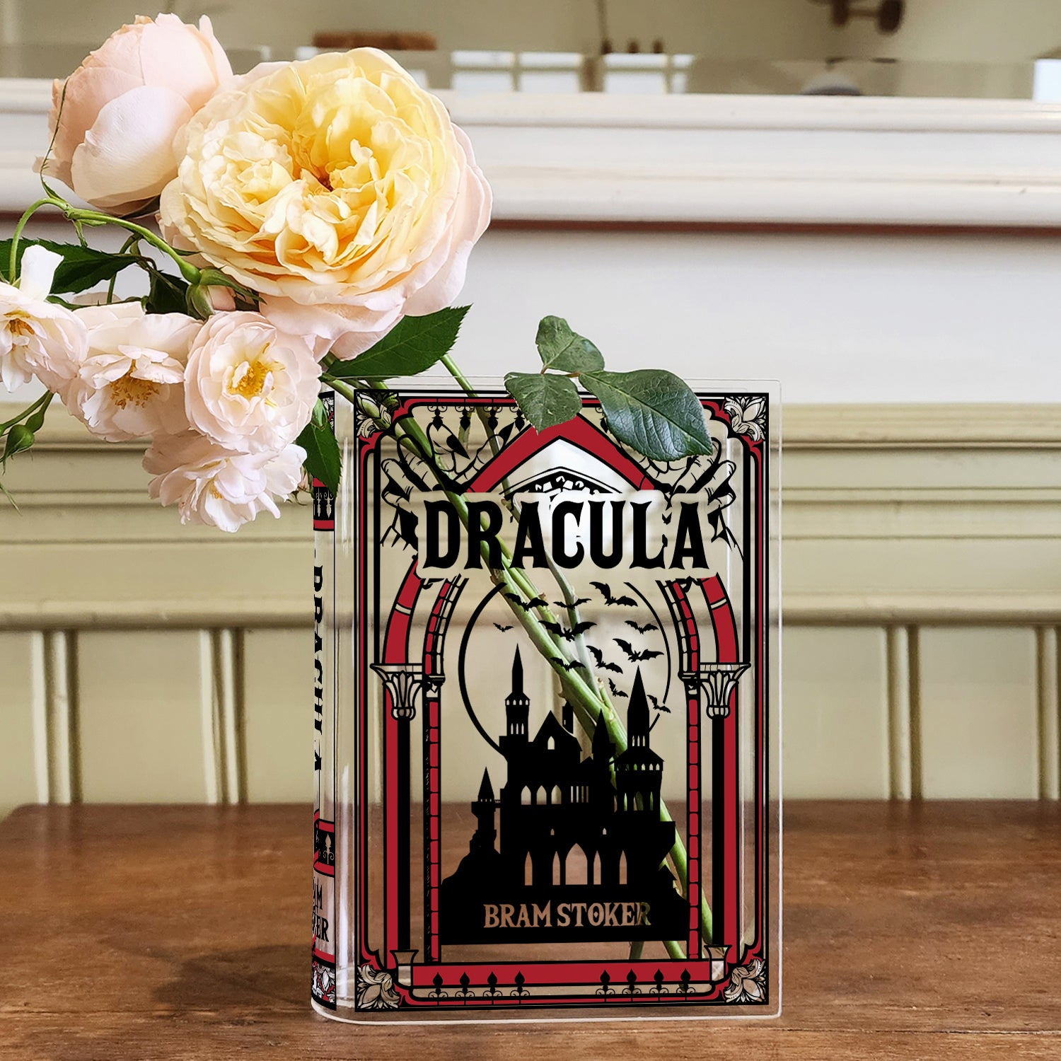 Dracula Acrylic Book Vase - III