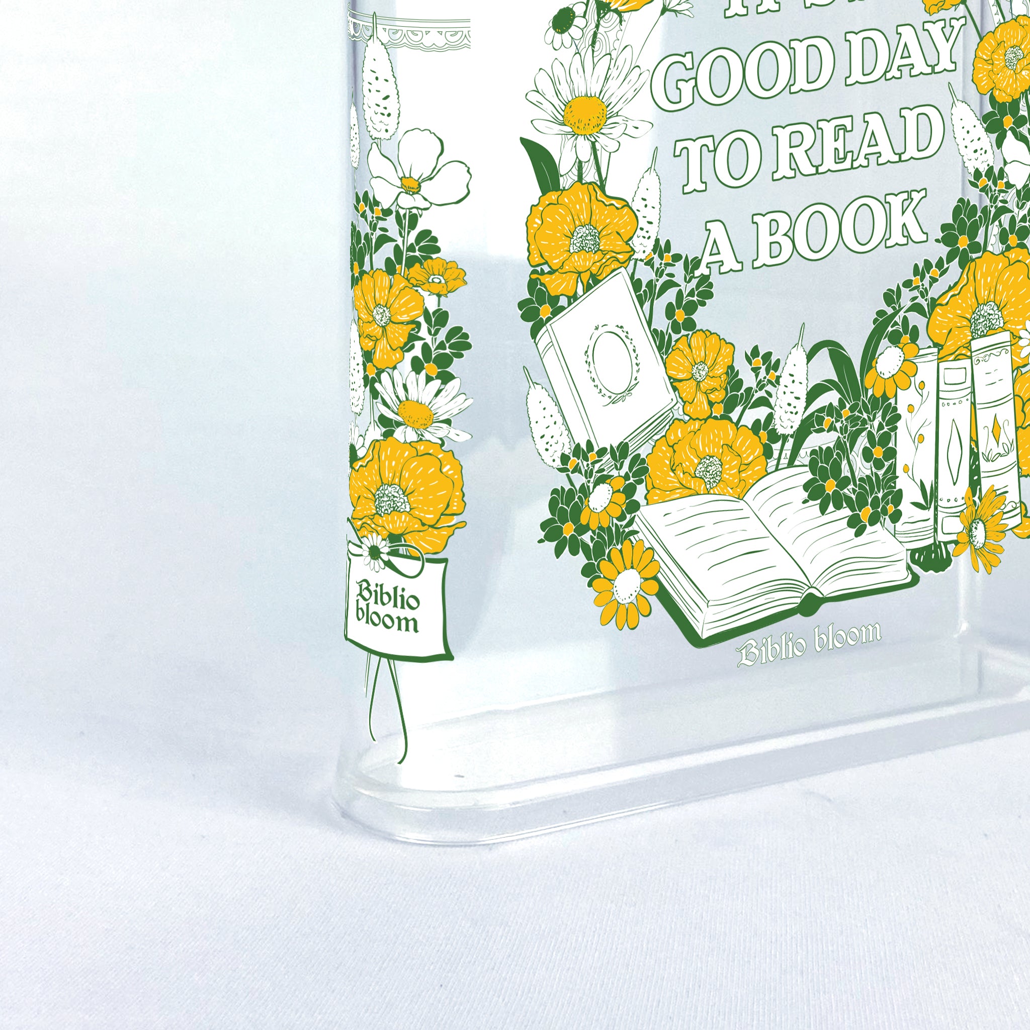 It's A Good Day To Read A Book Acrylic Book Vase - II