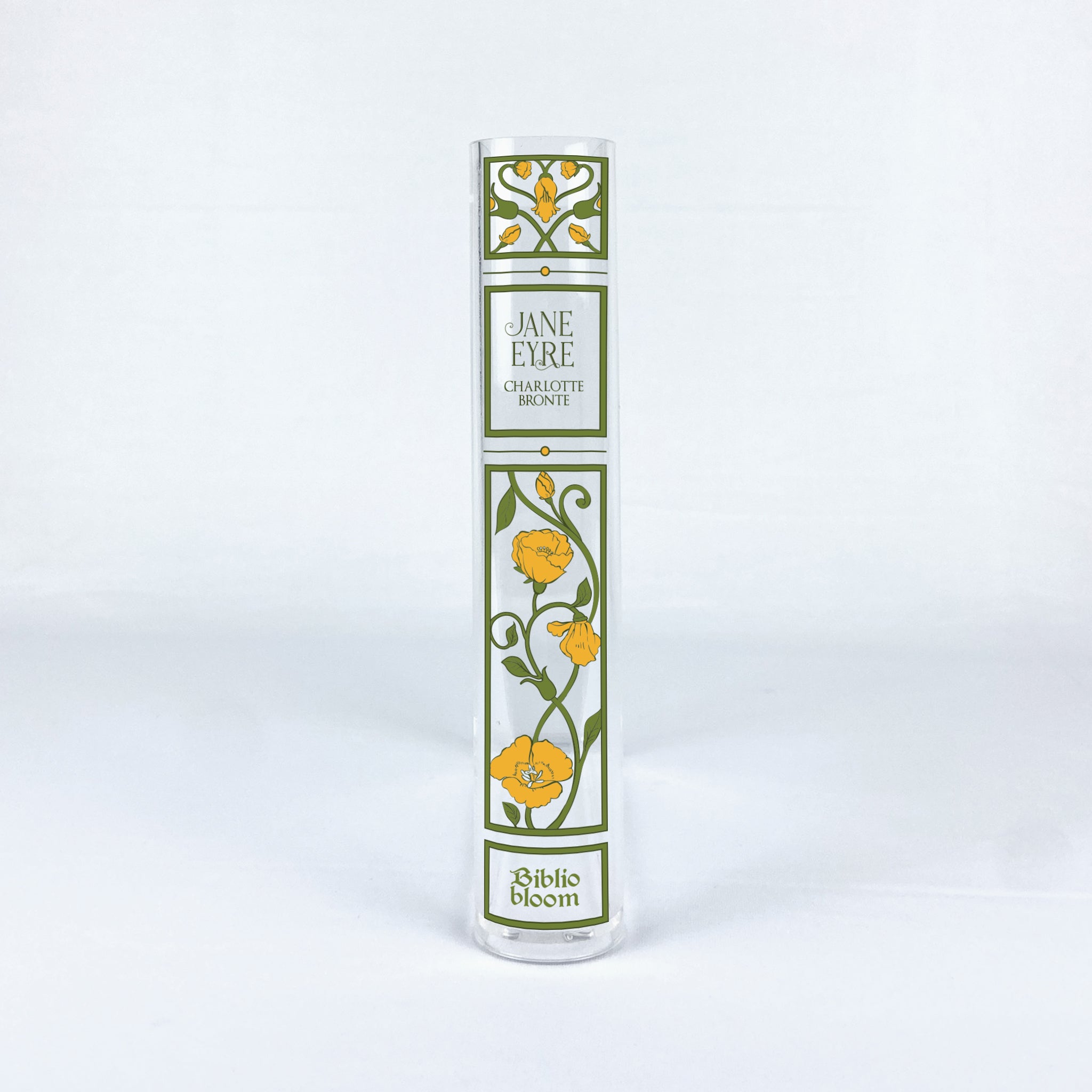 Jane Eyre Acrylic Book Vase - II