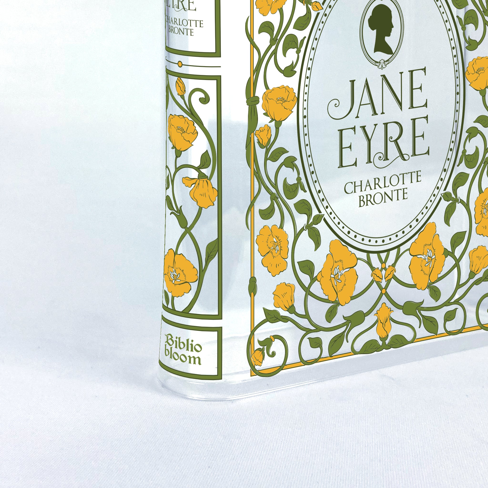 Jane Eyre Acrylic Book Vase - II