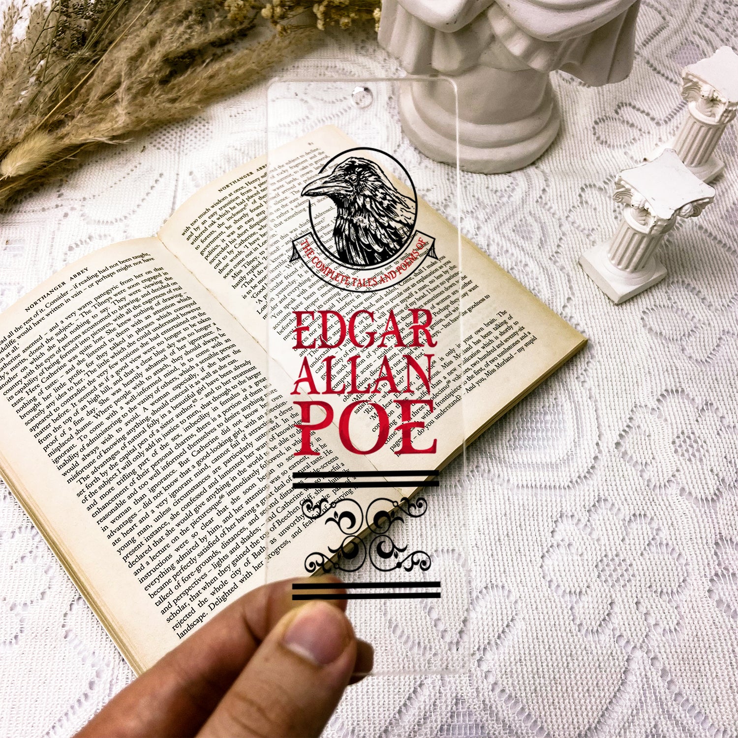 The Complete Tales and Poems of Edgar Allan Poe Acrylic Bookmark