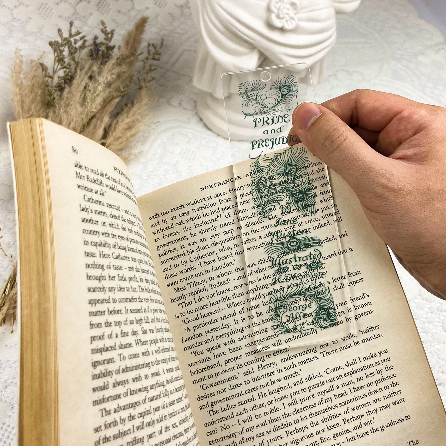 Pride and Prejudice Acrylic Bookmark