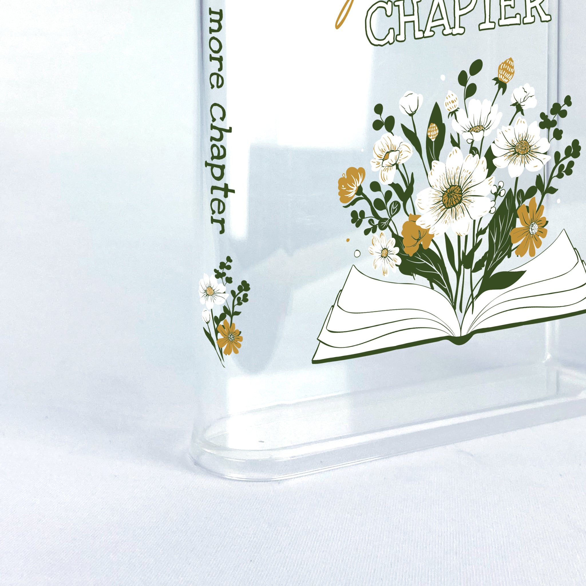 Just One More Chapter Acrylic Book Vase - II