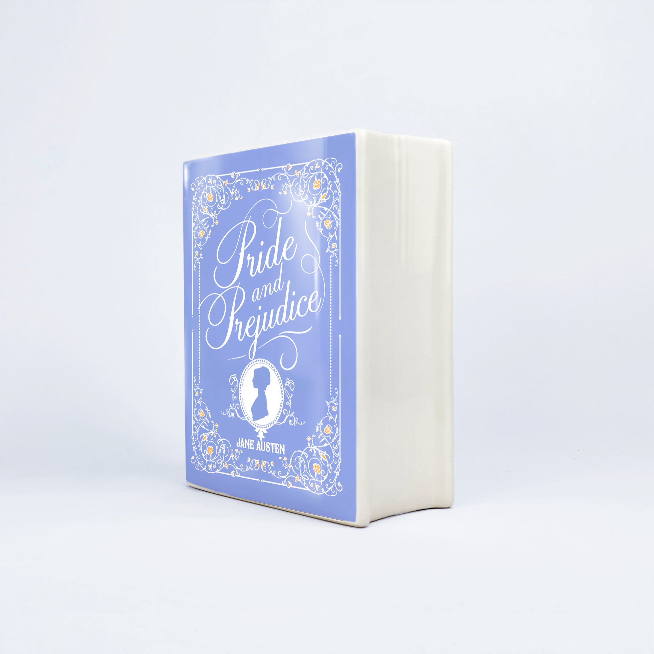 Pride and Prejudice Ceramic Book Vase - II - Small – Biblio Bloom US