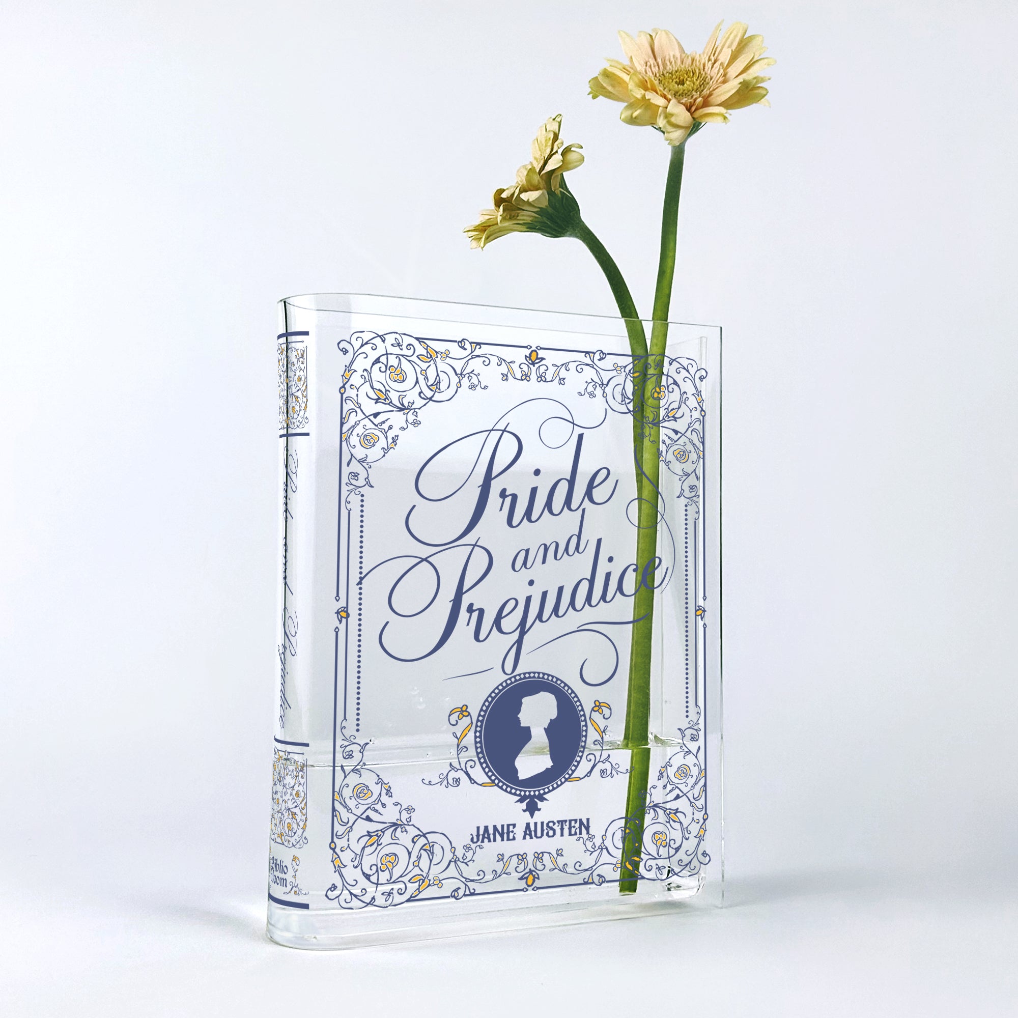 Pride and Prejudice Acrylic Book Vase - III