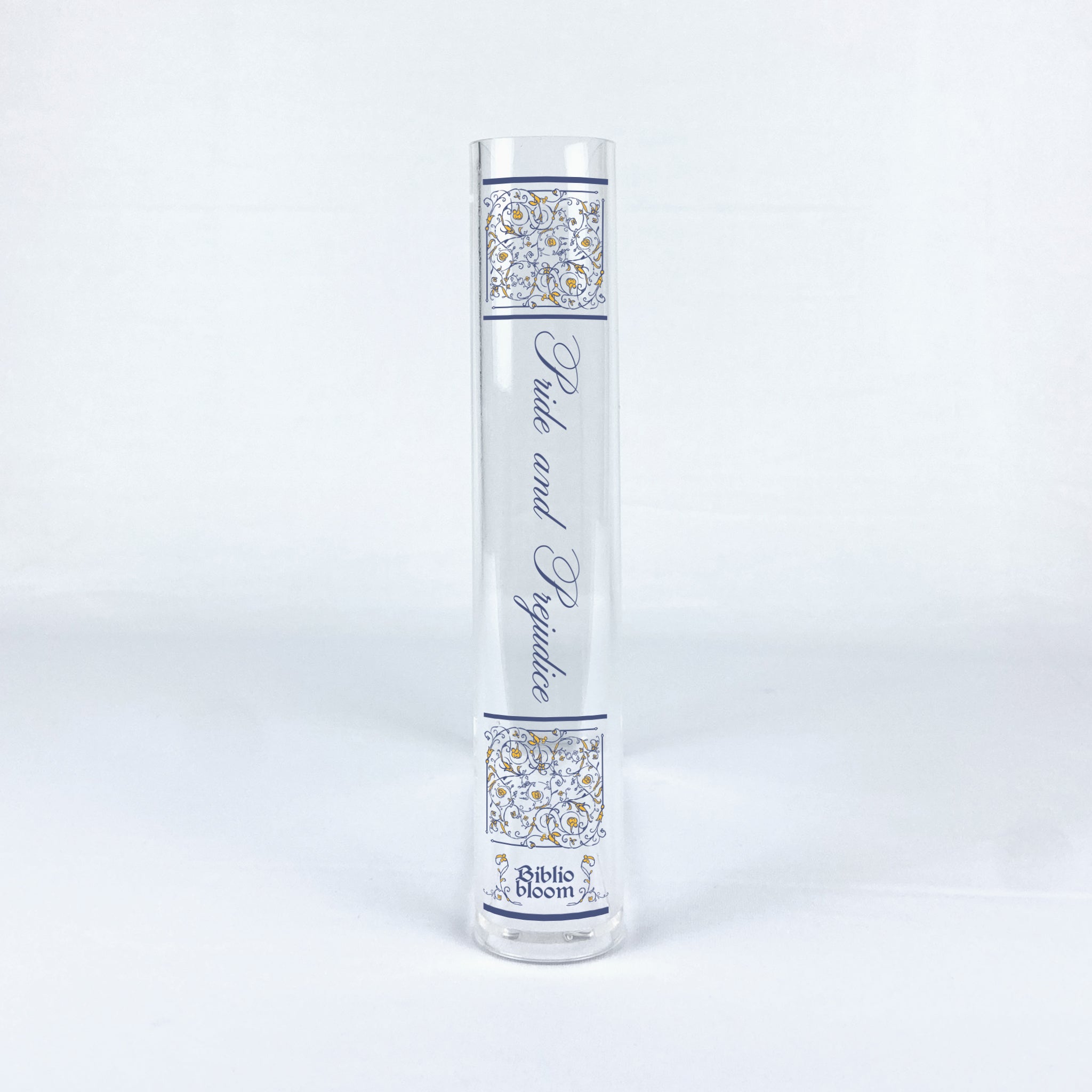 Pride and Prejudice Acrylic Book Vase - III