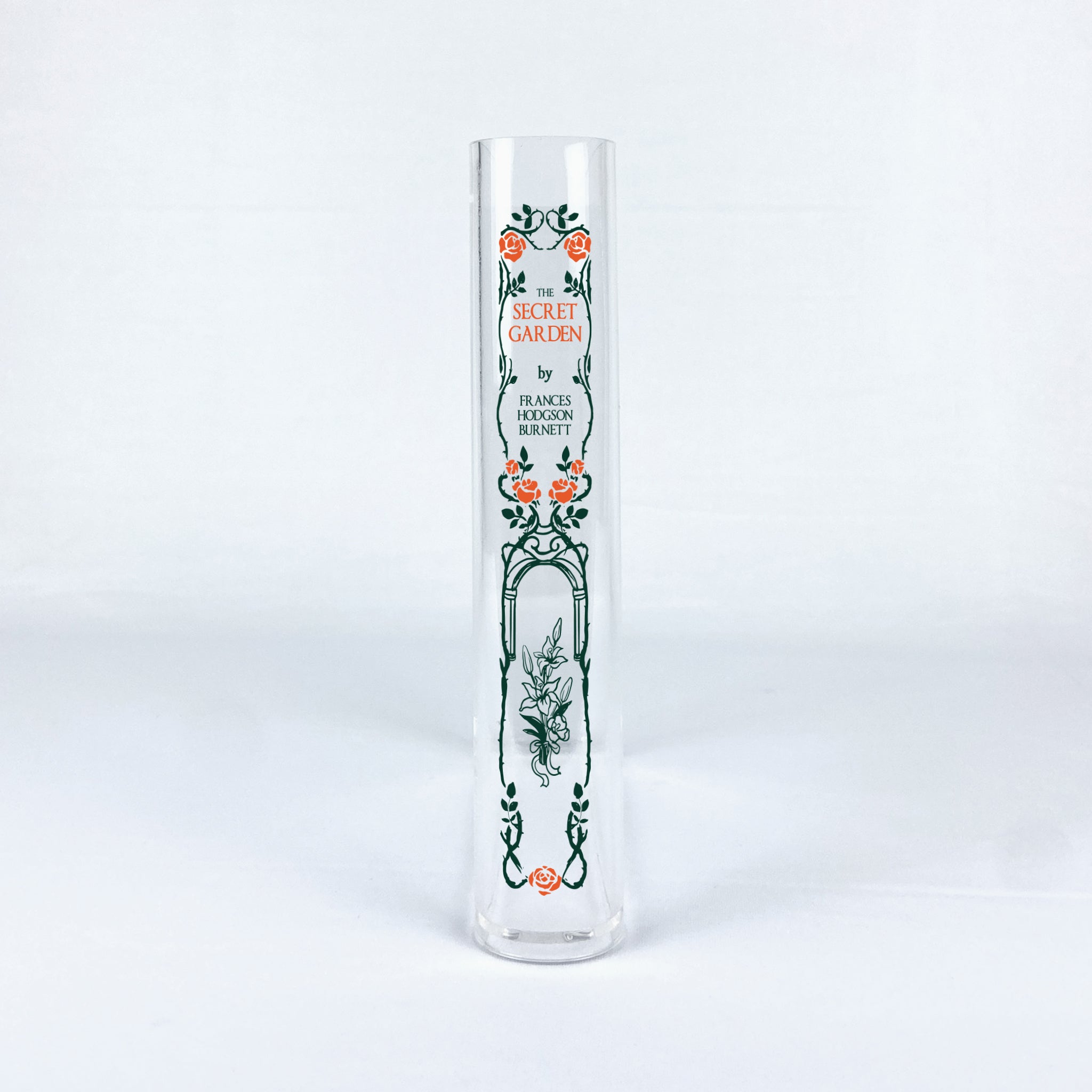 The Secret Garden Acrylic Book Vase
