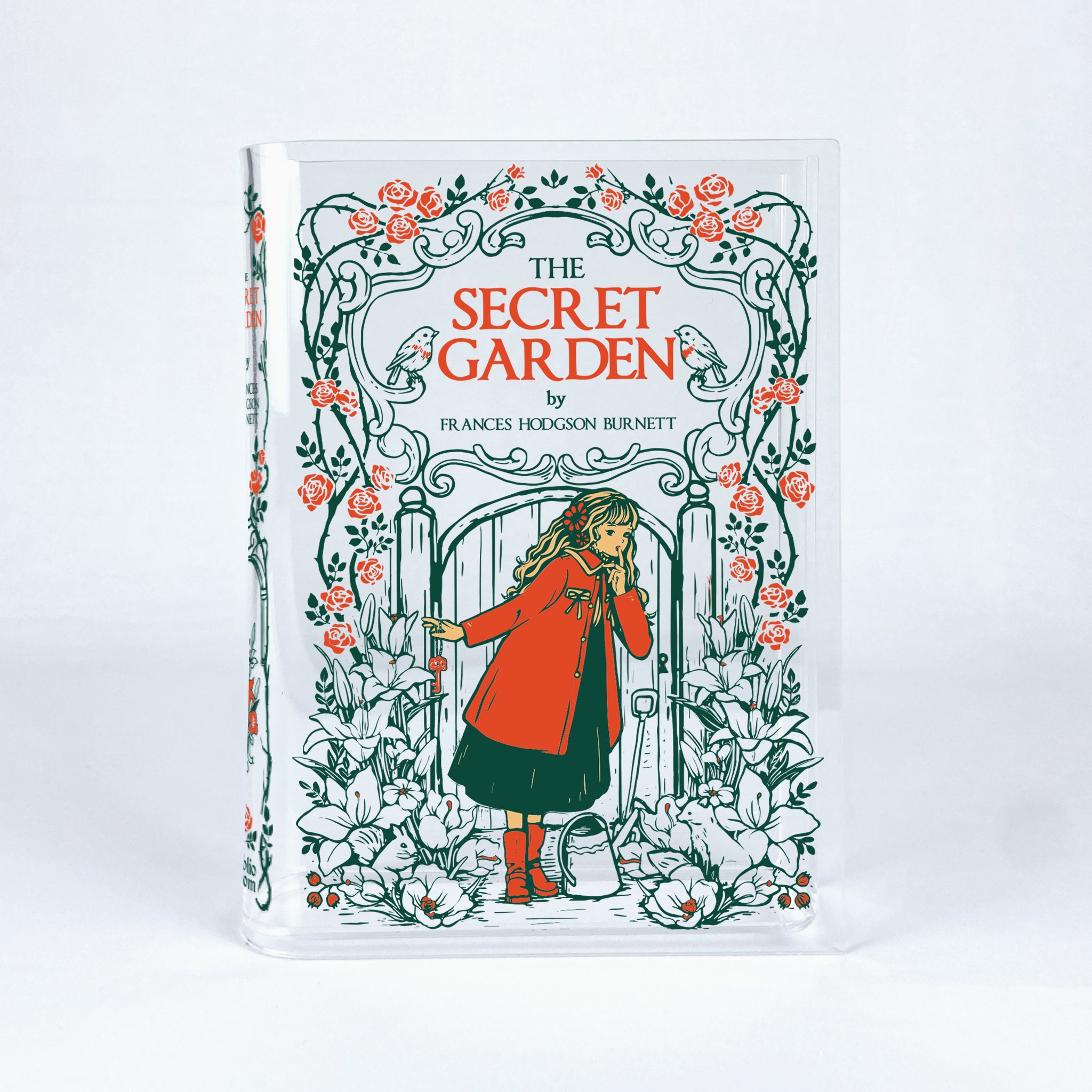 The Secret Garden Acrylic Book Vase - II