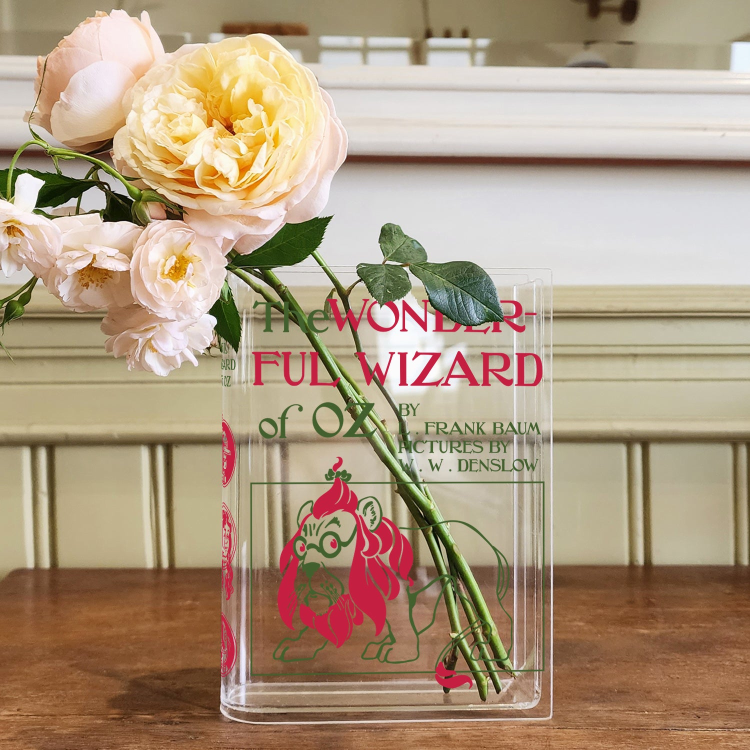 The Wonderful Wizard of Oz Acrylic Book Vase - II