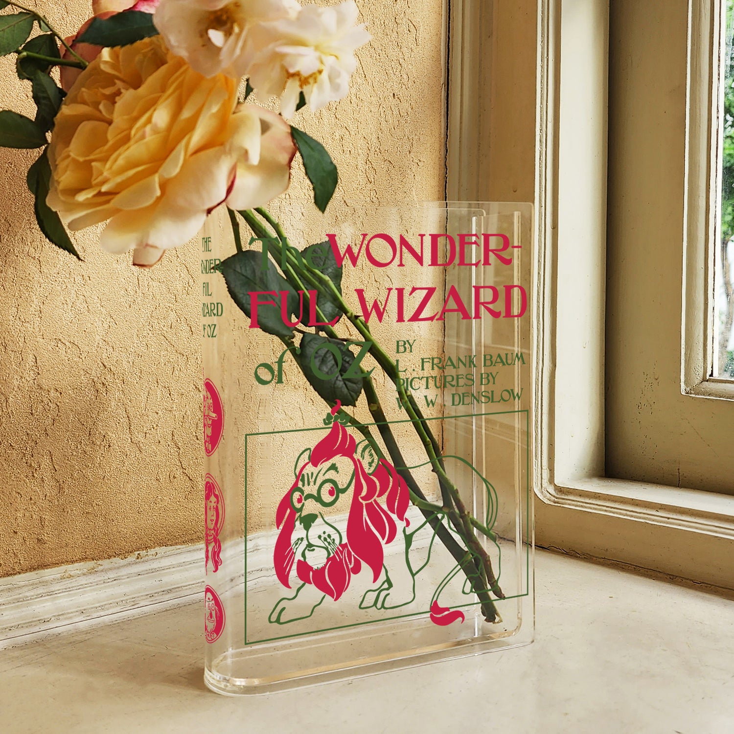 The Wonderful Wizard of Oz Acrylic Book Vase - II