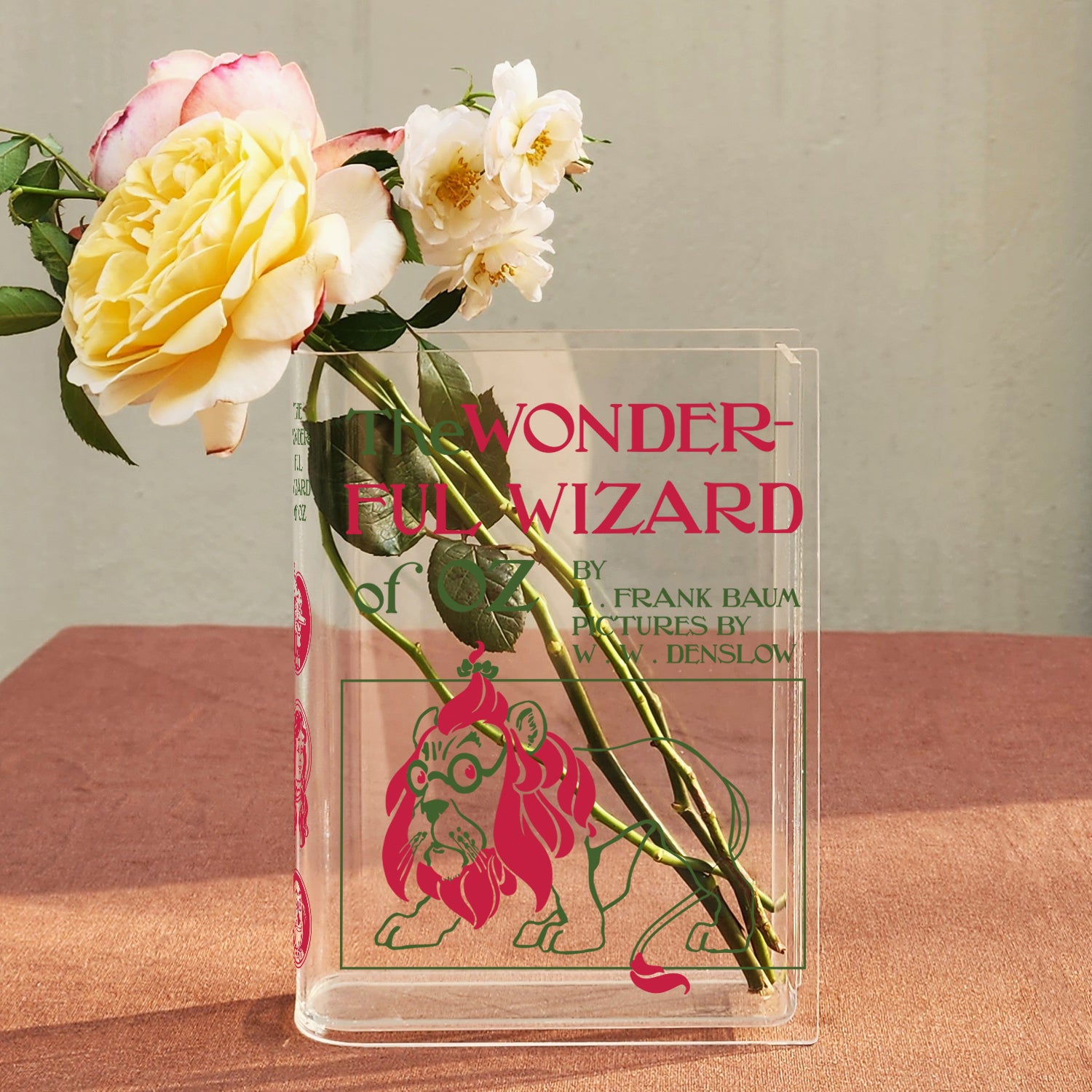 The Wonderful Wizard of Oz Acrylic Book Vase - II