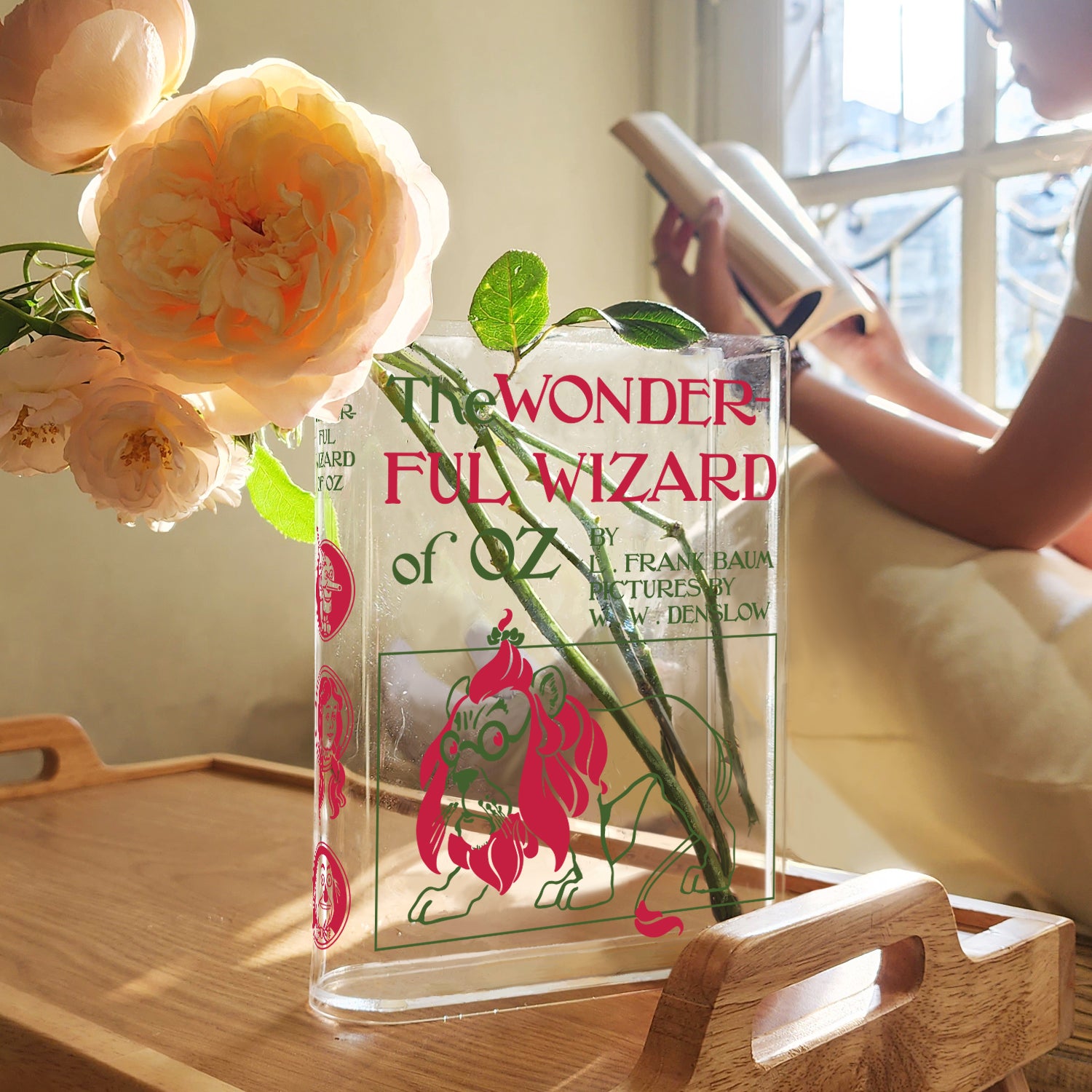 The Wonderful Wizard of Oz Acrylic Book Vase - II