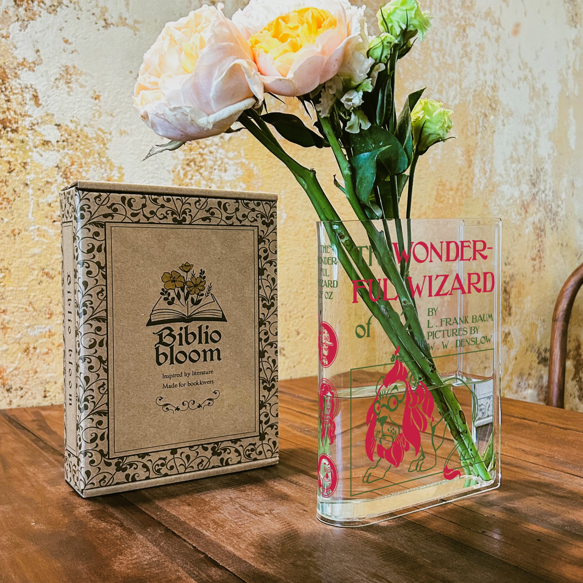 The Wonderful Wizard of Oz Acrylic Book Vase - II