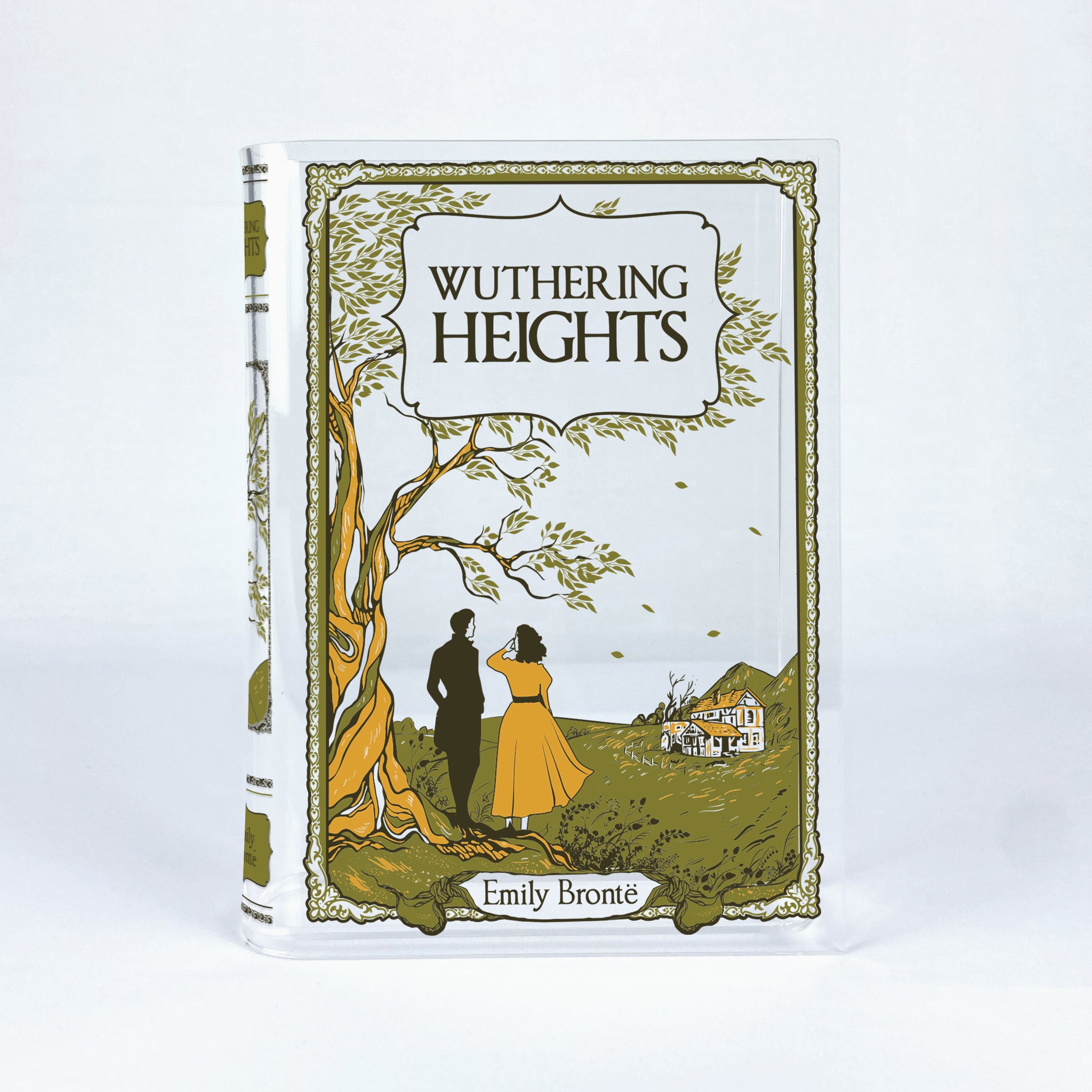 Wuthering Heights Acrylic Book Vase - II