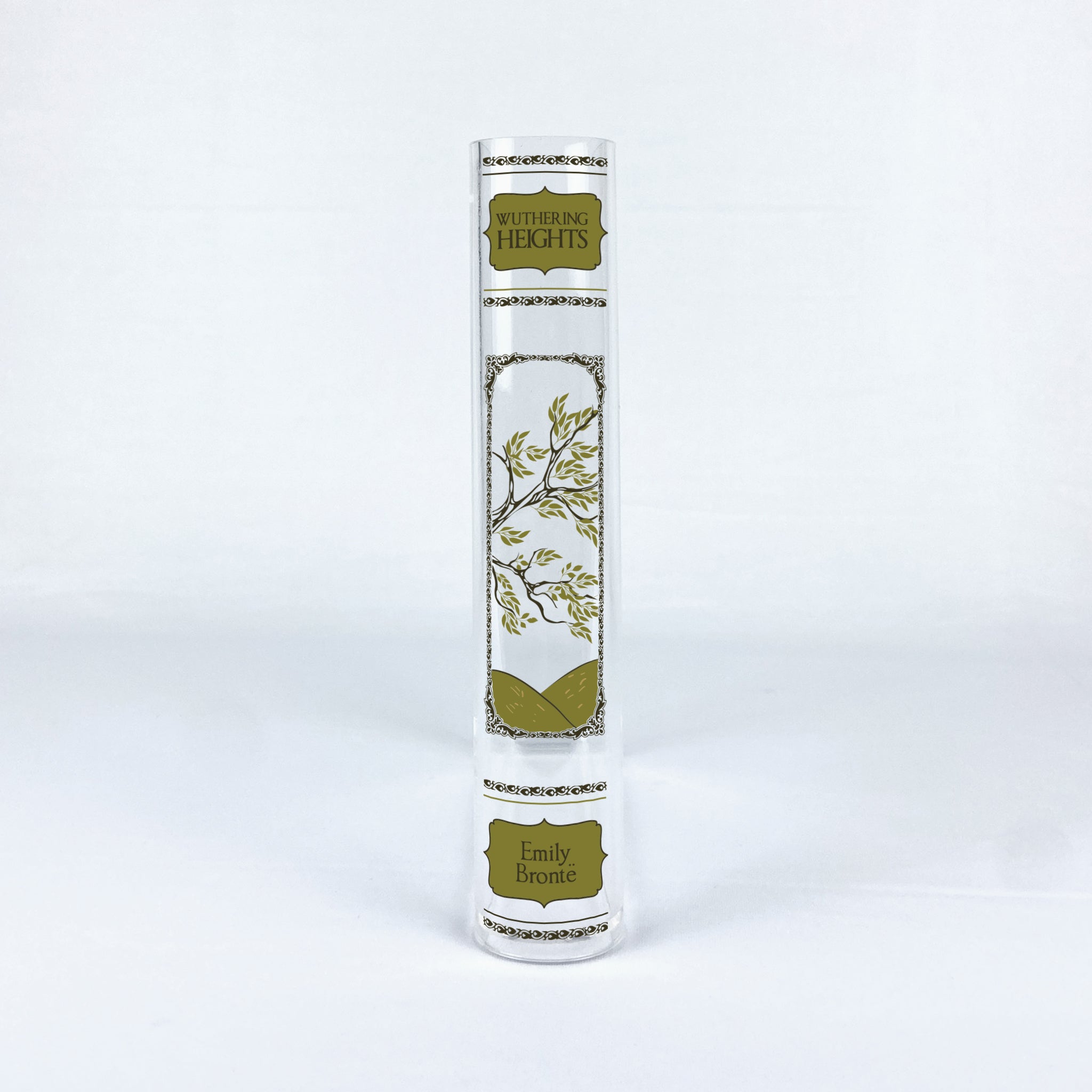 Wuthering Heights Acrylic Book Vase - II