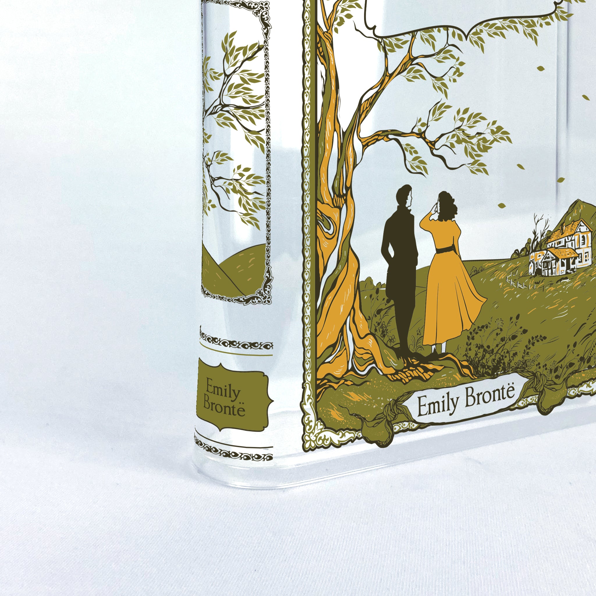 Wuthering Heights Acrylic Book Vase - II