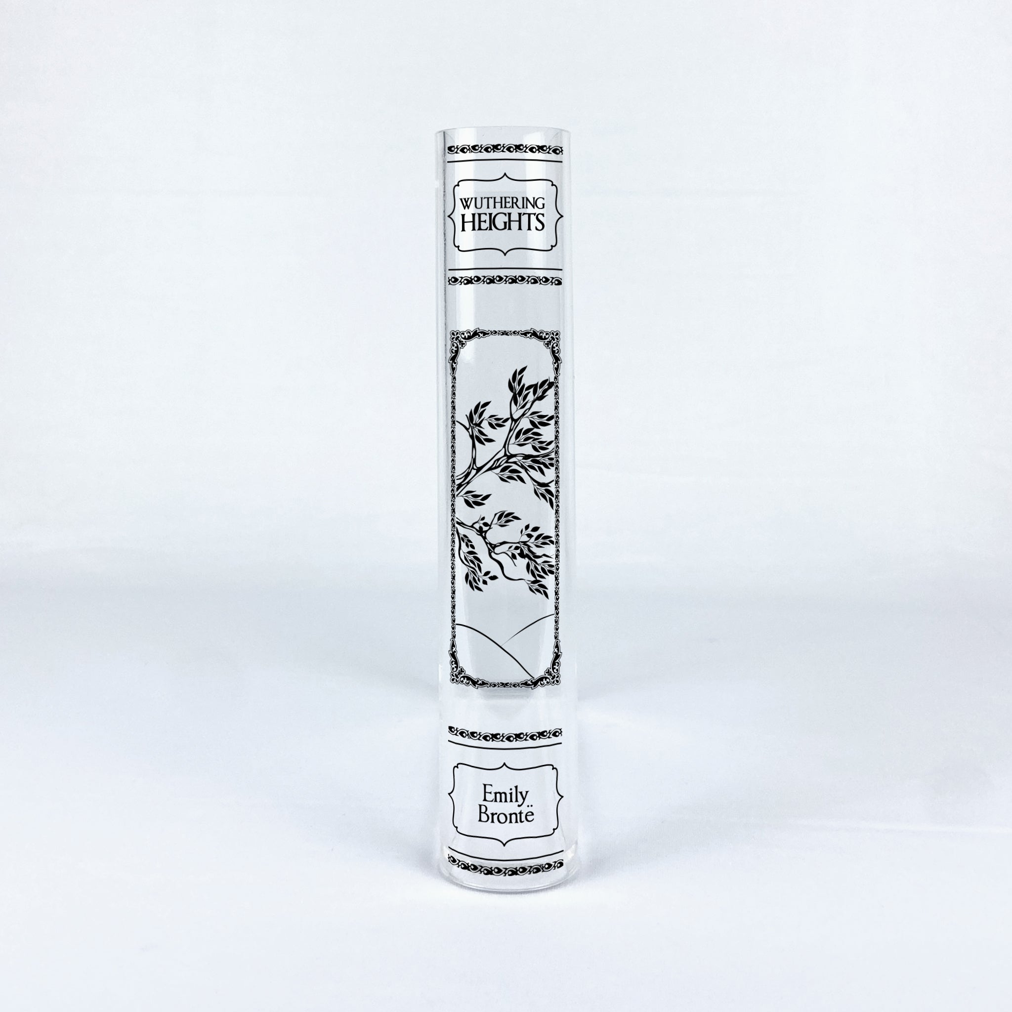 Wuthering Heights Acrylic Book Vase