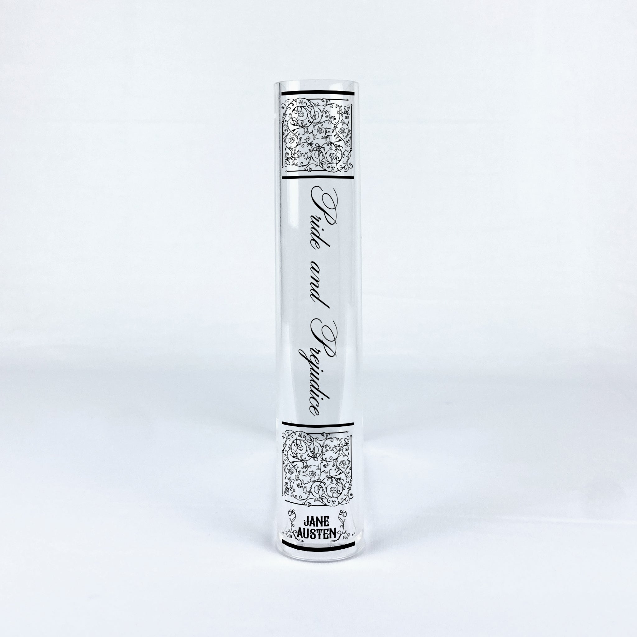 Pride and Prejudice Acrylic Book Vase - II