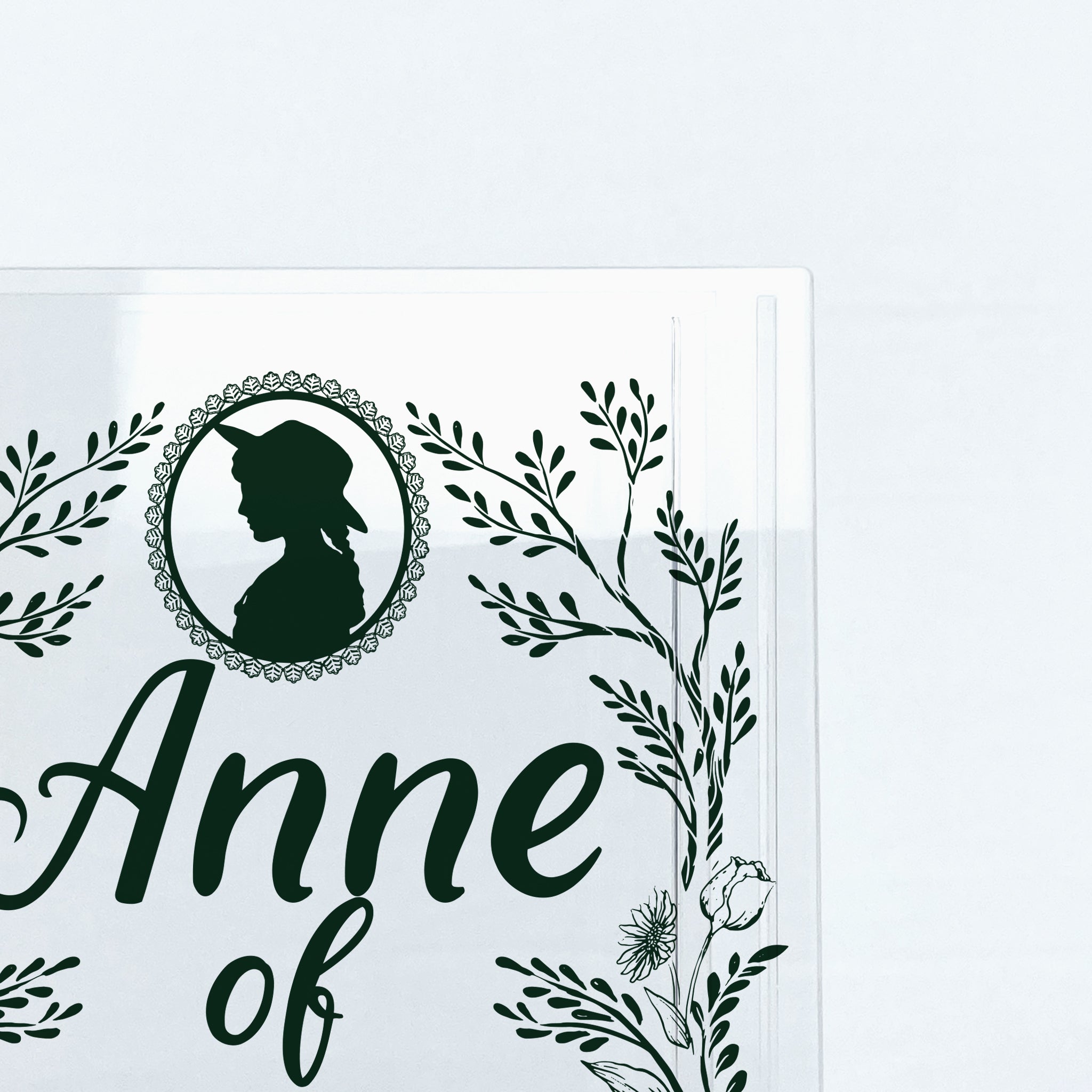 Anne of Green Gables Acrylic Book Vase