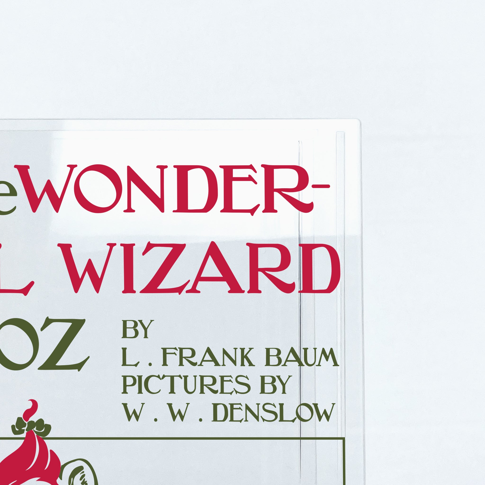 The Wonderful Wizard of Oz Acrylic Book Vase - II