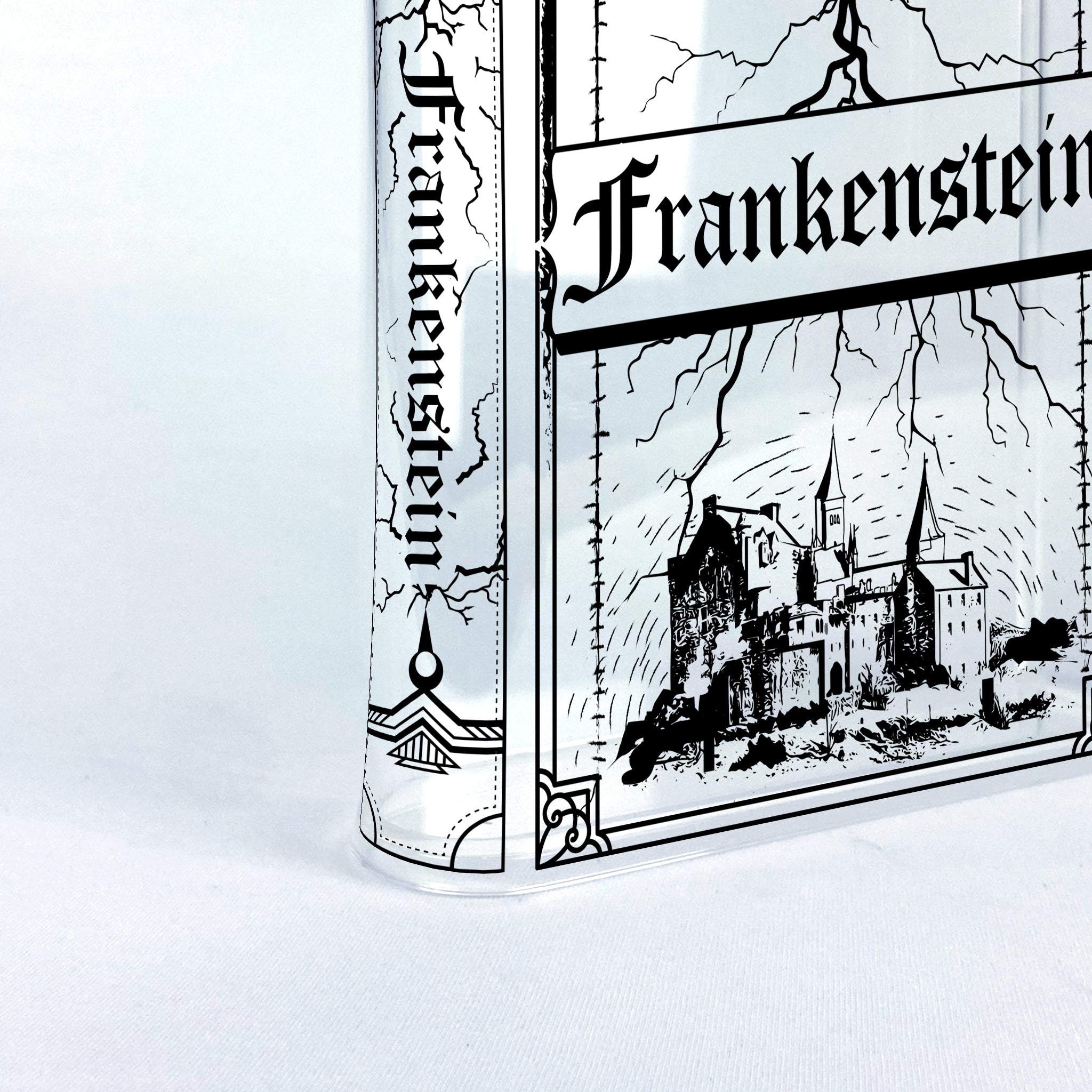 Frankenstein Acrylic Book Vase