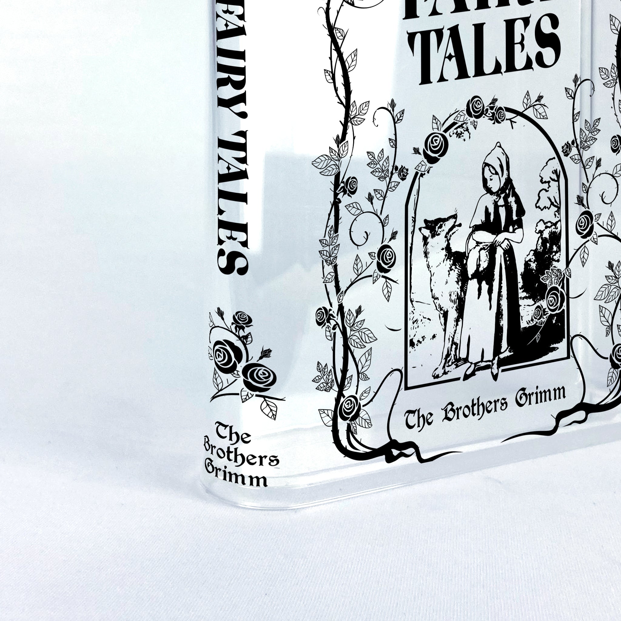 Grimms' Fairy Tales Acrylic Book Vase