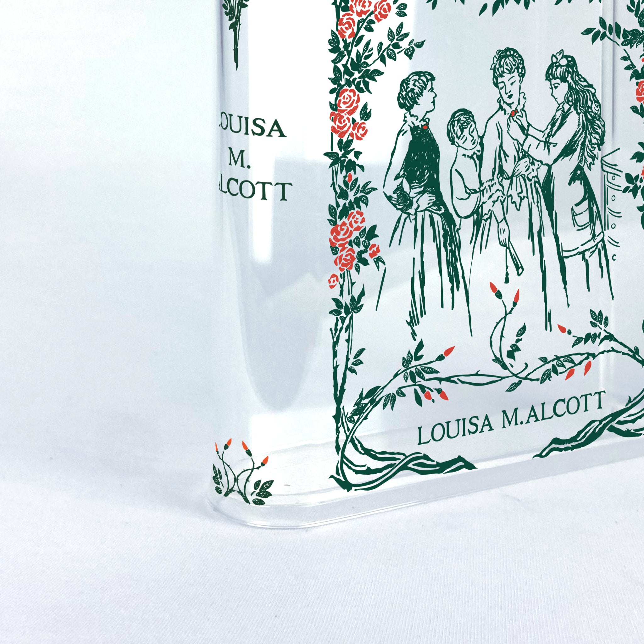 Little Women Acrylic Book Vase